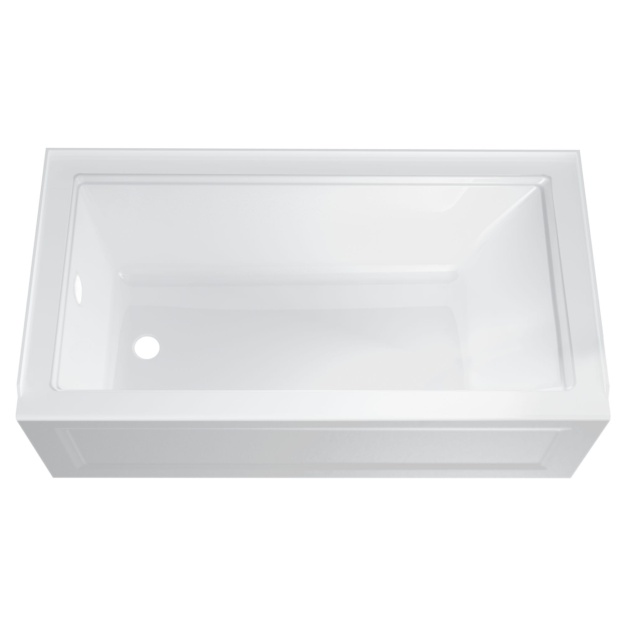 Town Square S 60 x 32 Inch Integral Apron Bathtub With Left Hand Outlet WHITE